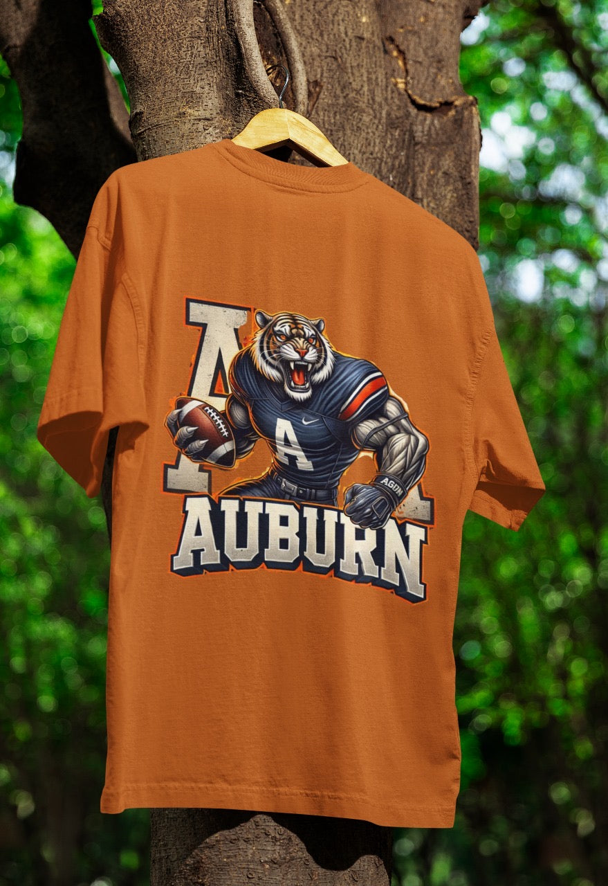 War Eagle Spirit: Auburn Tigers Mascot Tee