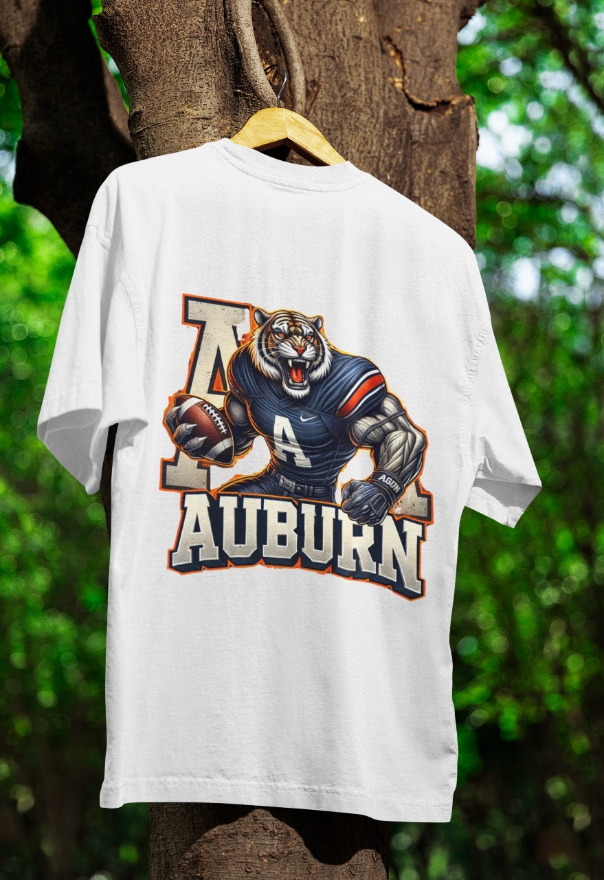 War Eagle Spirit: Auburn Tigers Mascot Tee