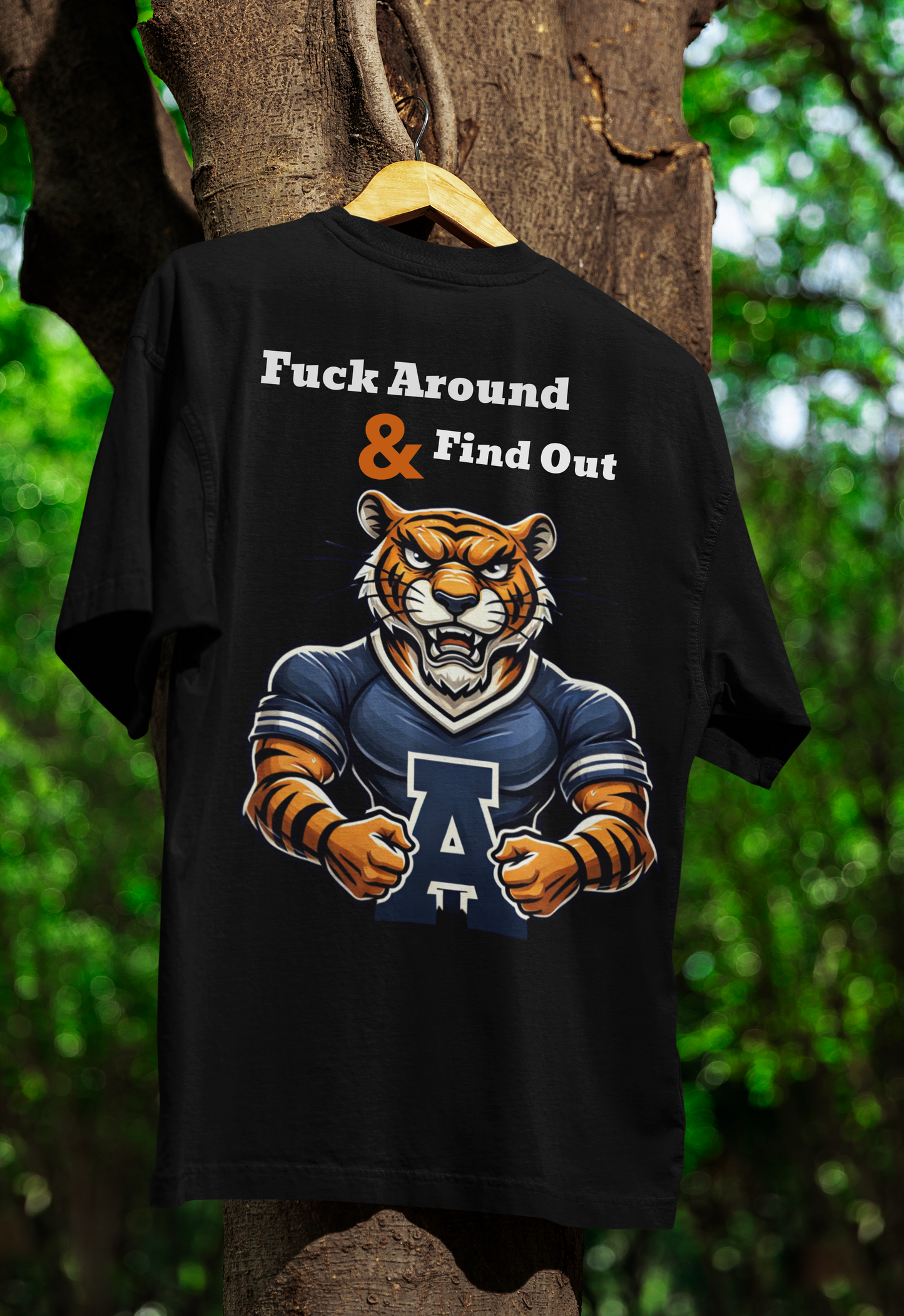 War Eagle Spirit: Auburn Tigers Mascot Tee