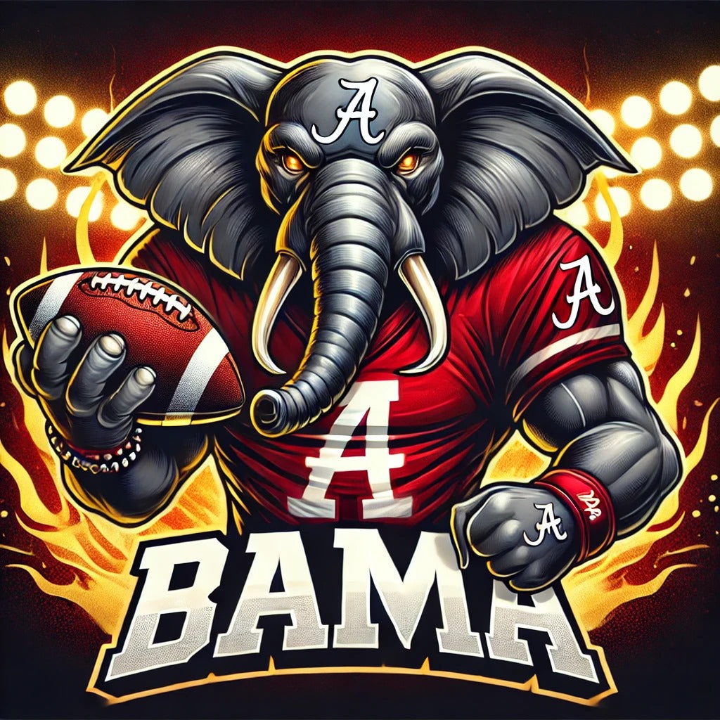 Roll Tide Pride: Alabama Mascot Tee