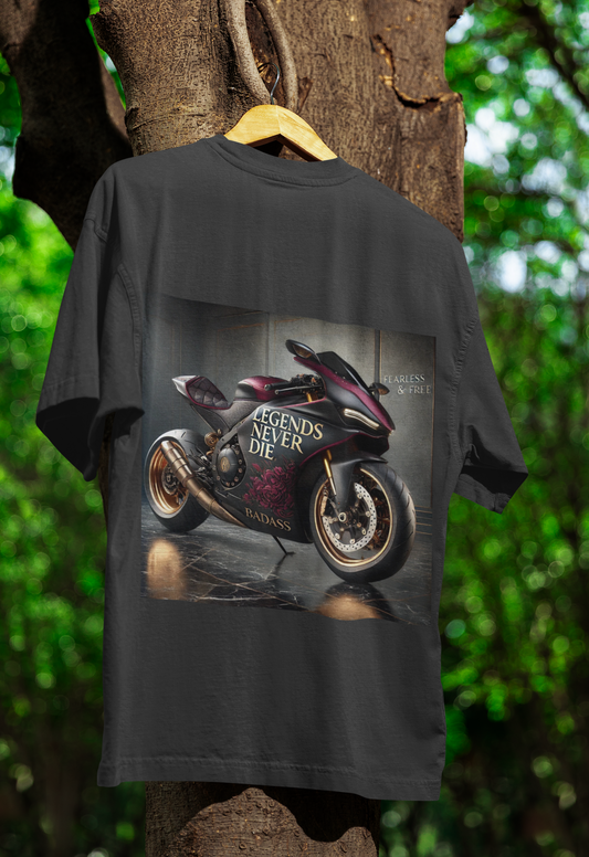 Legends Never Die Biker Shirt