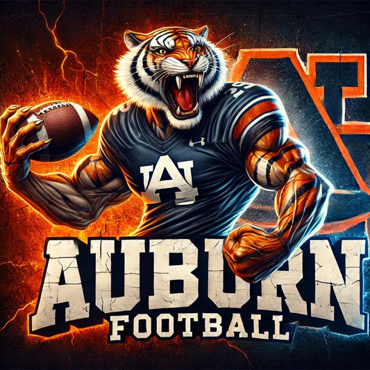 War Eagle Spirit: Auburn Tigers Mascot Tee