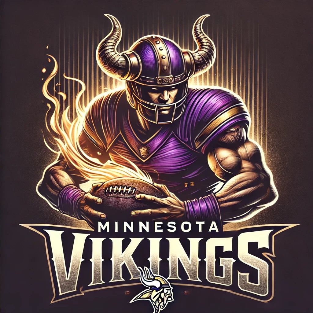 Skol Vikings! Show Your Pride with Custom Minnesota Vikings Tees! 🏈💜💛
