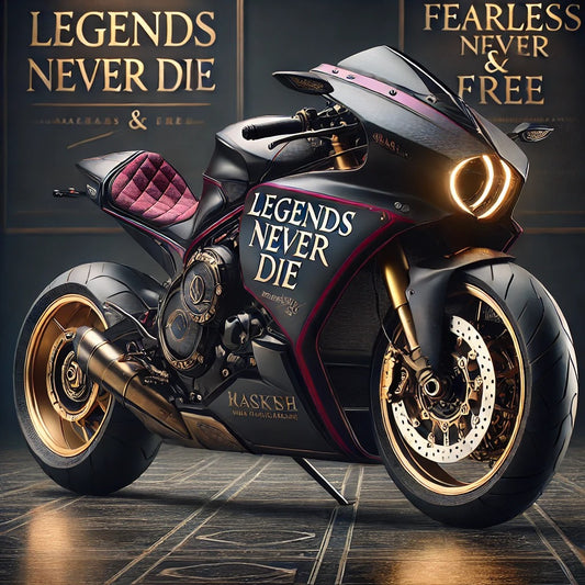 Legends Never Die – Biker Edition Tee