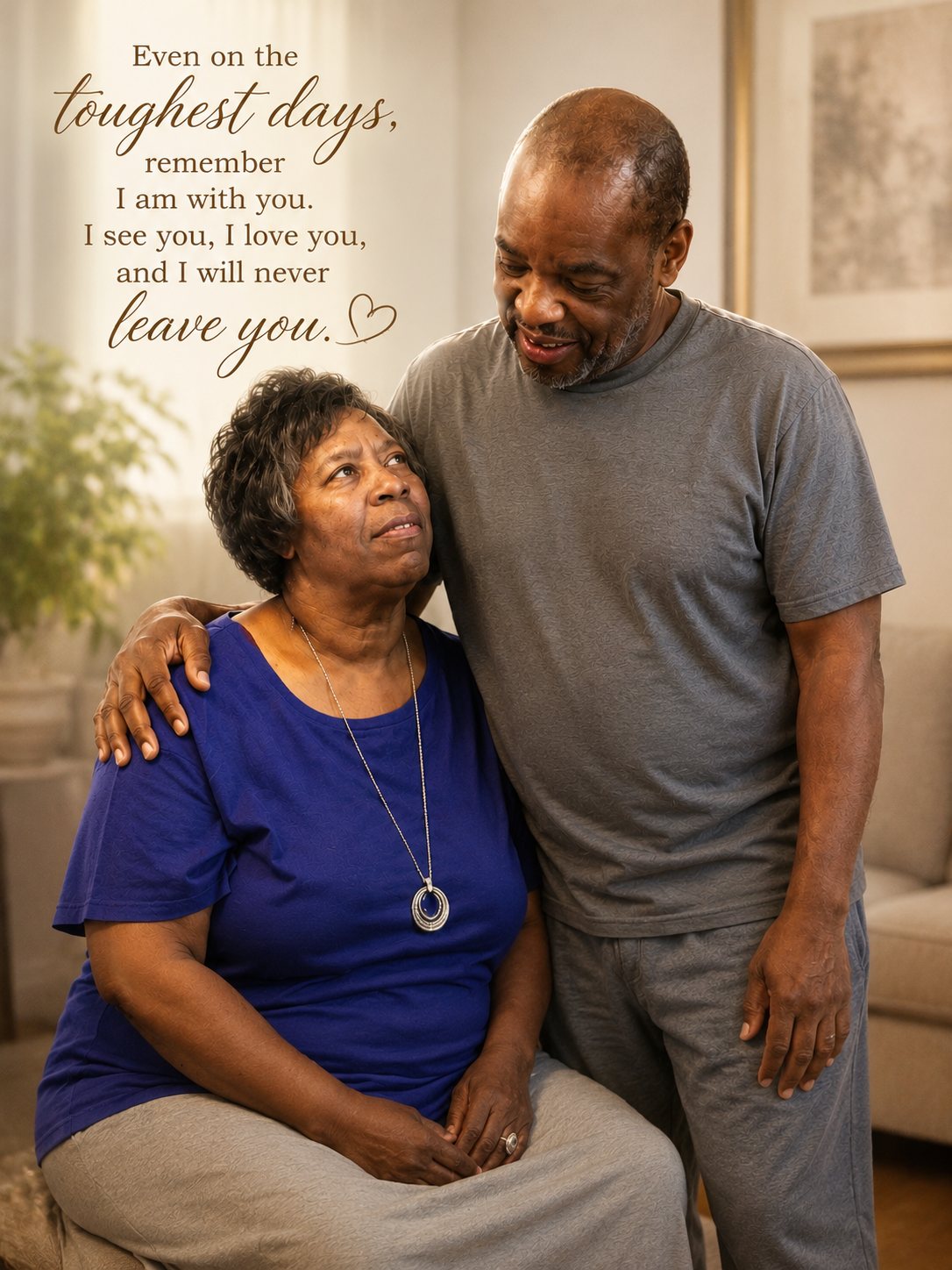 In loving memory keepsake print